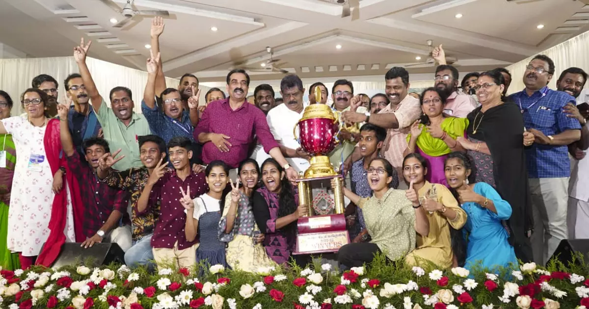 സംസ്ഥാന സ്‌കൂൾ ശാസ്ത്രമേളയിൽ പാലക്കാട് ജില്ല ഓവറോൾ ചാമ്പ്യൻമാർ