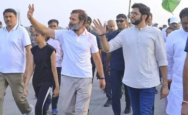 ഭാരത് ജോഡോ യാത്രയിൽ ആദിത്യ താക്കറെയും; തദ്ദേശ തെരഞ്ഞെടുപ്പില്‍ നേട്ടമുണ്ടാക്കാമെന്ന പ്രതീക്ഷയില്‍ കോണ്‍ഗ്രസ്
