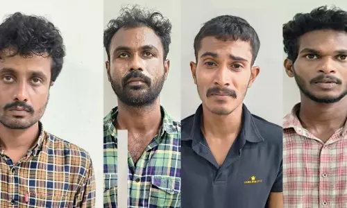 മൂന്നര കിലോ കഞ്ചാവുമായി എറണാകുളത്ത് നാലു യുവാക്കൾ പിടിയിൽ