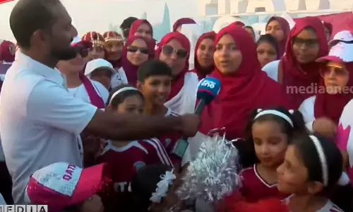 ഖത്തറിന് പിന്തുണയുമായി നടുമുറ്റം ഖത്തര്‍ പെൺപട