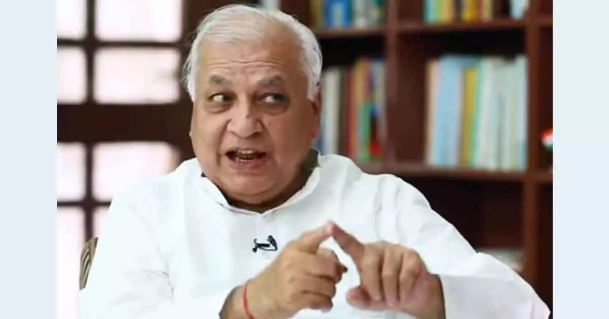 ചാന്‍സലര്‍ സ്ഥാനത്ത് നിന്ന് ഒഴിവാക്കിയ ഓര്‍ഡിനന്‍സില്‍ ഗവര്‍ണര്‍ തീരുമാനമെടുക്കുന്നത് വൈകും