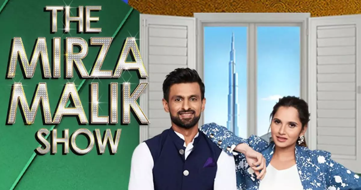 വിവാഹമോചന വാർത്തകൾക്കിടെ, സാനിയയും ഷുഹൈബ് മാലികും ടോക്‌ഷോയിൽ ഒരുമിക്കുന്നു