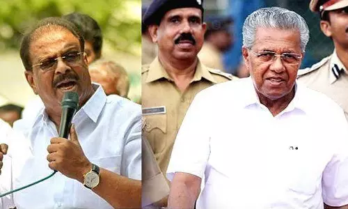 കെ. സുധാകരൻ കോൺഗ്രസിന്റെ അധഃപതനത്തിന്റെ പ്രതീകം: മുഖ്യമന്ത്രി കെ. സുധാകരൻ കോൺഗ്രസിന്റെ അധഃപതനത്തിന്റെ പ്രതീകം: മുഖ്യമന്ത്രി