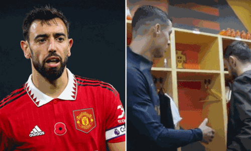 ജോവോ മരിയോ, നിങ്ങൾ പത്രത്തിന്റെ തലക്കെട്ടുകൾ നശിപ്പിക്കുകയാണ്; ക്രിസ്റ്റിയാനോയെ അവഗണിച്ചെന്ന വാദം നിഷേധിച്ച്‌ ബ്രൂണോ ഫെർണാണ്ടസ്