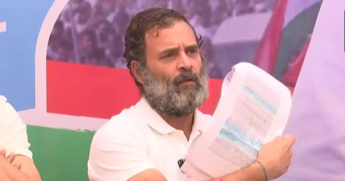 രാഹുലിനെതിരെ ബോംബ് ഭീഷണി; മധ്യപ്രദേശിൽ രണ്ടുപേർ അറസ്റ്റിൽ