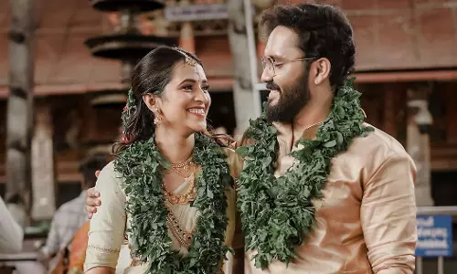 കരിക്കിലെ അർജുൻ രത്തൻ വിവാഹിതനായി; വധു ശിഖ മനോജ്