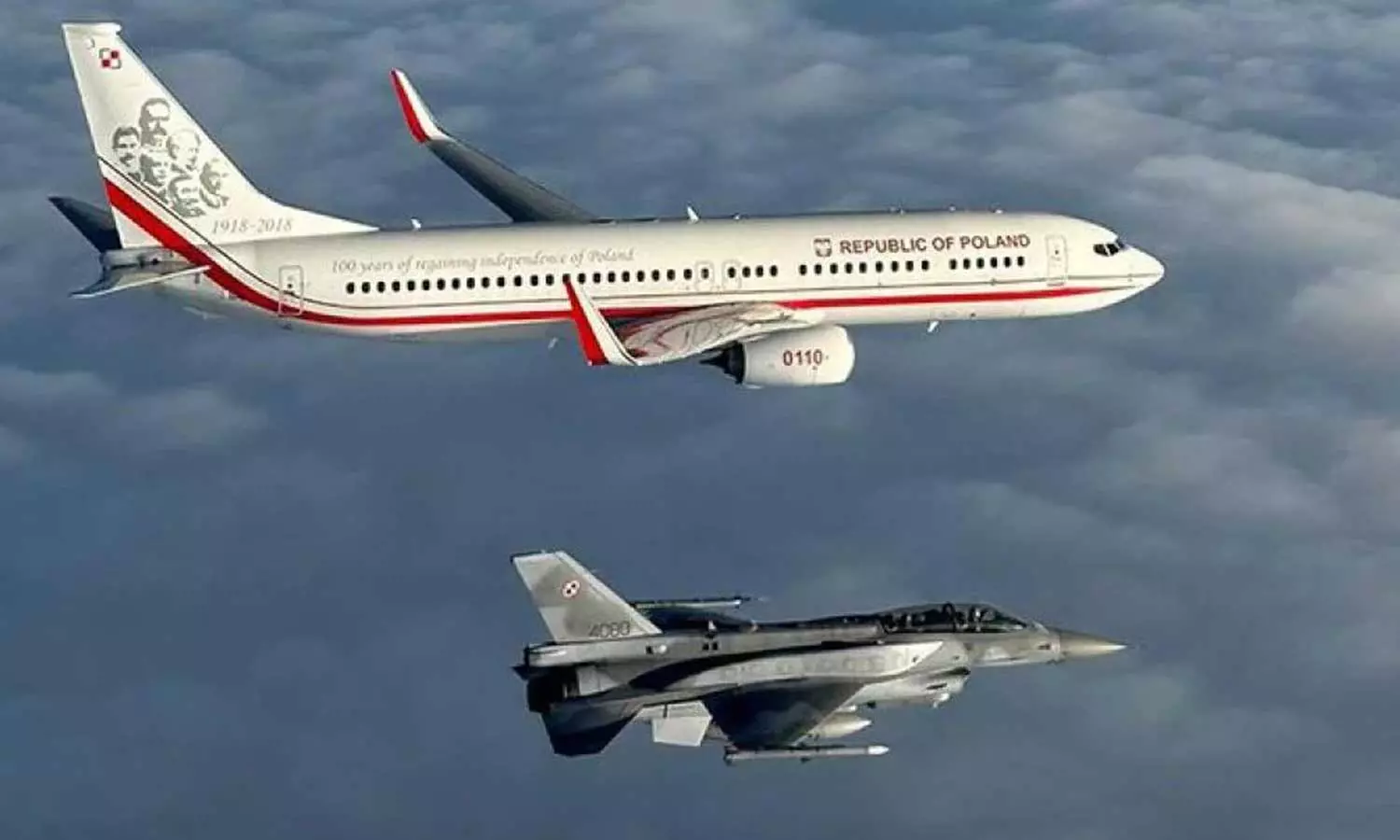 പോളിഷ് ടീമിന് അകമ്പടിയുമായി യുദ്ധവിമാനങ്ങൾ-കാരണമിതാണ്