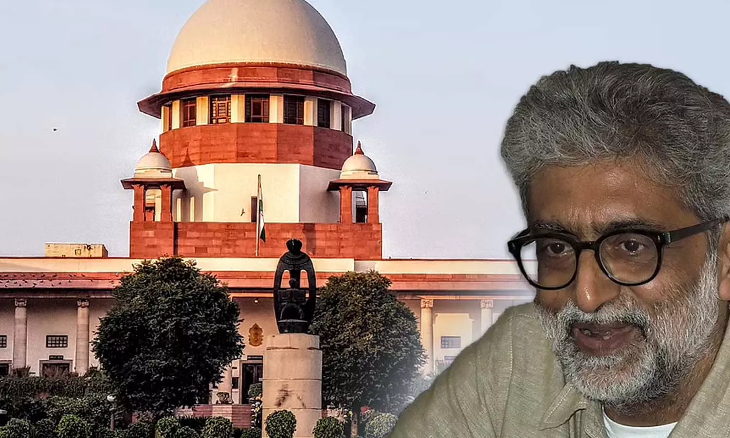 ഗൗതം നവലാഖ ജയിൽ മോചിതനായി; ഇനി വീട്ടുതടങ്കലിൽ ഗൗതം നവലാഖ ജയിൽ മോചിതനായി; ഇനി വീട്ടുതടങ്കലിൽ