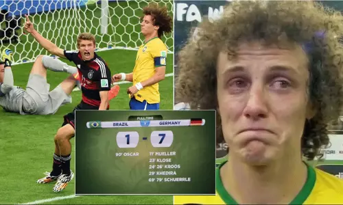 ബ്രസീലിന്‍റെ (1-7) തോല്‍വി ലോകകപ്പിലെ ചരിത്രനിമിഷമായി തെരഞ്ഞെടുത്ത് സ്പോര്‍ട് ബൈബിള്‍