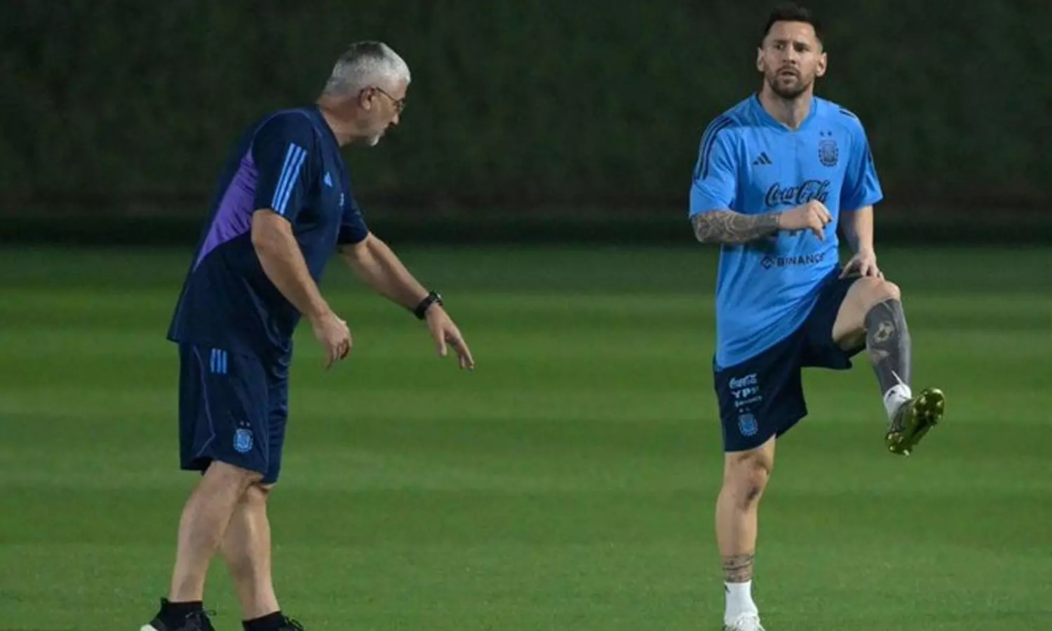 ഒറ്റക്ക് പരിശീലനം നടത്തി മെസി; ആശങ്കപ്പെടാനുണ്ടോ?