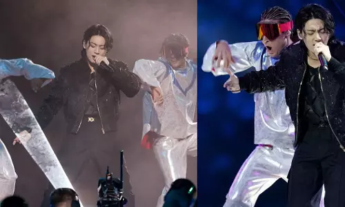 ലോകകപ്പ് ഉദ്ഘാടന ചടങ്ങിൽ ബി.ടി.എസ് താരം ജംഗ് കുക്കിന്റെ തകർപ്പൻ പ്രകടനം