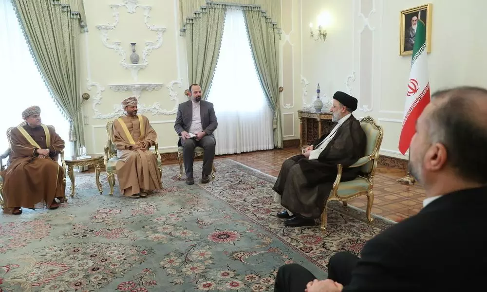 ഇറാൻ പ്രസിഡന്‍റുയി ഒമാൻ വിദേശകാര്യ മന്ത്രി കൂടിക്കാഴ്ച നടത്തി