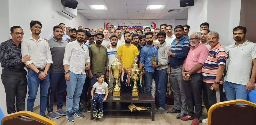 ടൂർണമെന്റ് വിജയികൾക്കും സന്നദ്ധപ്രവർത്തകർക്കും സ്വീകരണം നൽകി ടൂർണമെന്റ് വിജയികൾക്കും സന്നദ്ധപ്രവർത്തകർക്കും സ്വീകരണം നൽകി