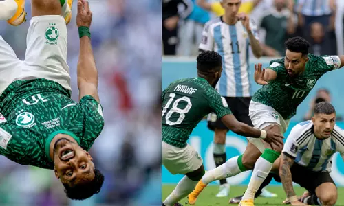 ലുസൈലിൽ മെസ്സിപ്പടയുടെ കണ്ണുനീർ; അർജൻറീനയെ അട്ടിമറിച്ച് സൗദി