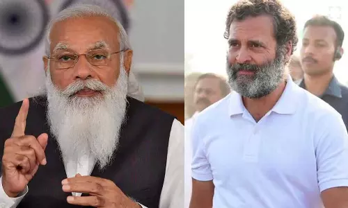 മോദി താടിവളർത്തിയപ്പോഴും ഞങ്ങൾ യഥാർത്ഥ പ്രശ്നങ്ങളെക്കുറിച്ചാണ് സംസാരിച്ചത്; രാഹുലിനെ പരിഹസിച്ചവർക്ക് മറുപടിയുമായി കോൺഗ്രസ് മോദി താടിവളർത്തിയപ്പോഴും ഞങ്ങൾ യഥാർത്ഥ പ്രശ്നങ്ങളെക്കുറിച്ചാണ് സംസാരിച്ചത്; രാഹുലിനെ പരിഹസിച്ചവർക്ക് മറുപടിയുമായി കോൺഗ്രസ്