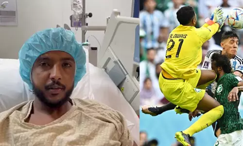 പ്രാർത്ഥനകൾക്ക് നന്ദി, തിരിച്ചുവരും; ആശുപത്രിക്കിടക്കയിൽ നിന്ന് സൗദി ഡിഫൻഡർ യാസർ അൽ ഷഹ്‌റാനിയുടെ സന്ദേശം