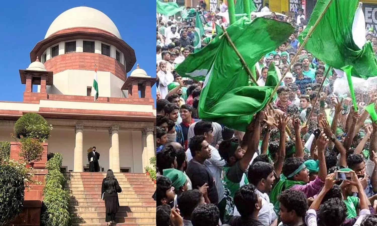 മതചിഹ്നവും പേരും; നിലപാട് അറിയിക്കാൻ മുസ്ലിം ലീഗിന് സുപ്രിംകോടതി നിർദേശം മതചിഹ്നവും പേരും; നിലപാട് അറിയിക്കാൻ മുസ്ലിം ലീഗിന് സുപ്രിംകോടതി നിർദേശം