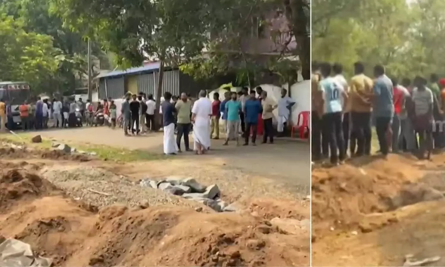 കോതിയിൽ വീണ്ടും സംഘർഷം; മാലിന്യ പ്ലാന്റ് നിർമാണം തടഞ്ഞവരെ പൊലീസ് അറസ്റ്റ് ചെയ്തുനീക്കി കോതിയിൽ വീണ്ടും സംഘർഷം; മാലിന്യ പ്ലാന്റ് നിർമാണം തടഞ്ഞവരെ പൊലീസ് അറസ്റ്റ് ചെയ്തുനീക്കി