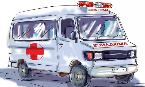 കോഴിക്കോട് നിന്ന് ബിഹാറിലേക്ക് പോയ ആംബുലൻസിന് നേരെ വെടിവെപ്പ്