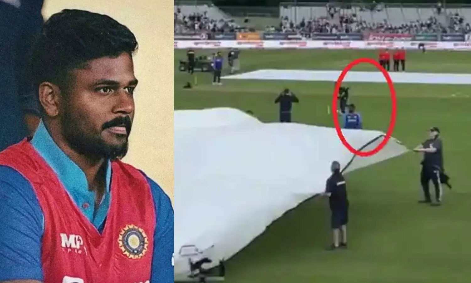 ടീമിലില്ലെങ്കിലെന്താ ഹൃദയത്തിലുണ്ടല്ലോ; ഗ്രൗണ്ട് സ്റ്റാഫിനെ സഹായിച്ച് സഞ്ജു-വൈറൽ വിഡിയോ