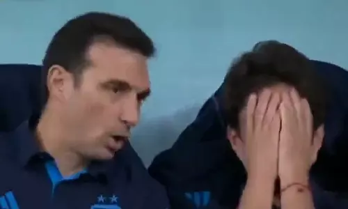 മെസിയുടെ ഗോളിൽ ലുസൈൽ ഇരമ്പിയാർത്തപ്പോൾ എയ്മർ പൊട്ടിക്കരയുകയായിരുന്നു...