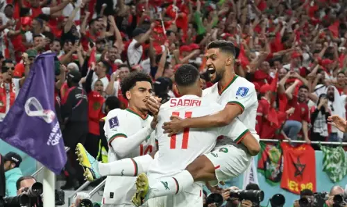 അല്തുമാമയില് മൊറോക്കന് വണ്ടര്; ബെല്ജിയത്തെ രണ്ടിന് മറിച്ചിട്ട് ആഫ്രിക്കന് പട അല്തുമാമയില് മൊറോക്കന് വണ്ടര്; ബെല്ജിയത്തെ രണ്ടിന് മറിച്ചിട്ട് ആഫ്രിക്കന് പട