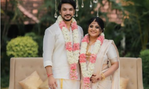 താരദമ്പതികള്‍; ഗൗതം കാര്‍ത്തികും മഞ്ജിമ മോഹനും വിവാഹിതരായി