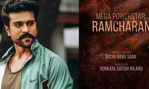 പുതിയ സിനിമയുമായി ഉപ്പേന സംവിധായകന്‍ ബുച്ചി ബാബു സന; നായകന്‍ രാംചരണ്‍