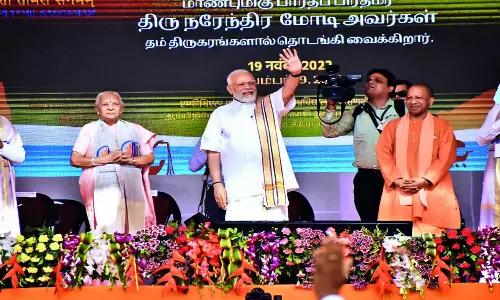 നരേന്ദ്ര മോദിയുടെ പുതിയ തമിഴ് പ്രേമം