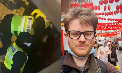 ചൈനയിൽ സർക്കാർ വിരുദ്ധ പ്രക്ഷോഭത്തിനിടെ ബിബിസി മാധ്യമപ്രവർത്തകന് പൊലീസ് മർദനം; അറസ്റ്റ്