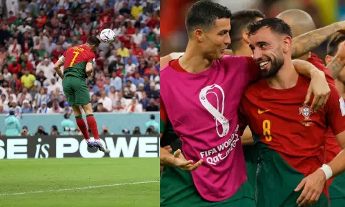 ഗോളടിച്ചത് റോണോയല്ല ബ്രൂണോ: മാറ്റി ഫിഫയും ഗോളടിച്ചത് റോണോയല്ല ബ്രൂണോ: മാറ്റി ഫിഫയും