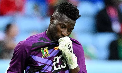 കാമറൂൺ ഗോൾകീപ്പർ ഒനാനയ്ക്കെതിരെ ടീം നടപടി; സസ്പെൻഷൻ കാമറൂൺ ഗോൾകീപ്പർ ഒനാനയ്ക്കെതിരെ ടീം നടപടി; സസ്പെൻഷൻ