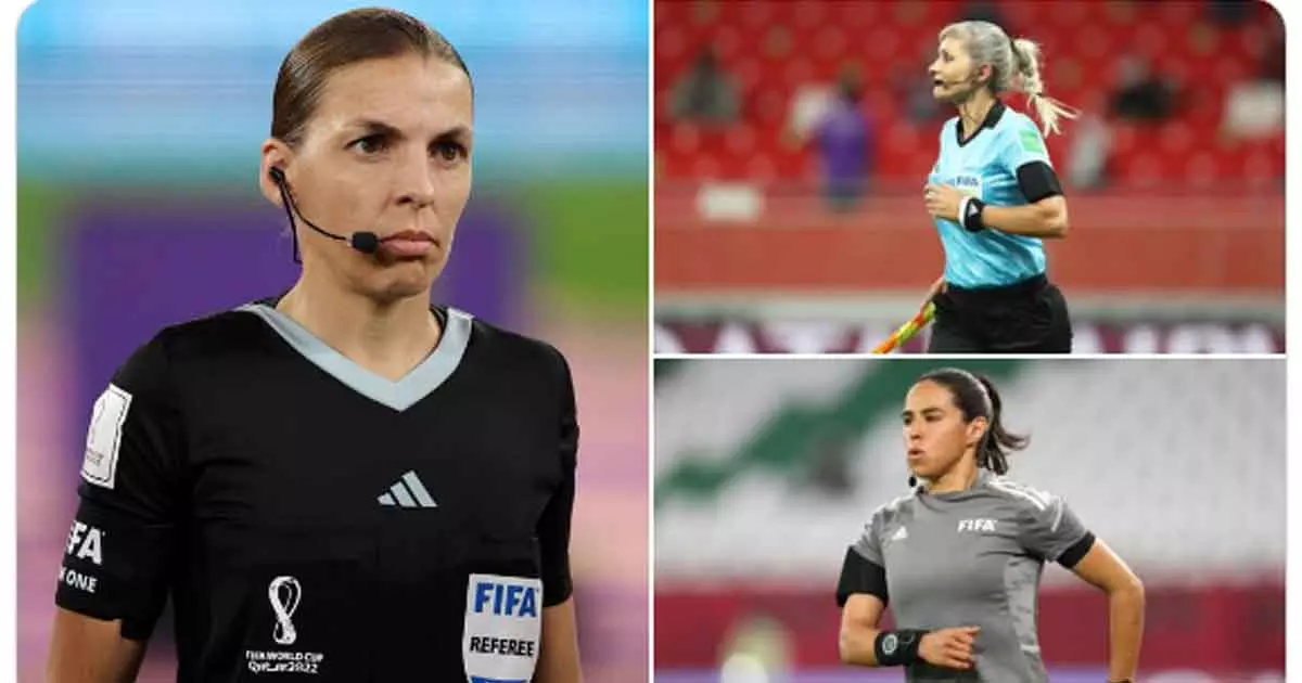 കോസ്റ്റാറിക്ക - ജര്‍മനി മത്സരം നിയന്ത്രിക്കുക മൂന്ന് വനിതകള്‍; ലോകകപ്പില്‍ ഇതാദ്യം