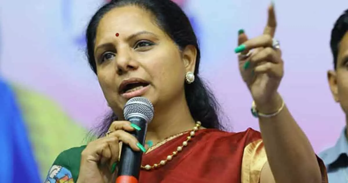 തെരഞ്ഞെടുപ്പ് നടക്കുന്ന സ്ഥലങ്ങളില്‍ പ്രധാനമന്ത്രിക്ക് മുന്‍പേ ഇ.ഡി എത്തുന്നു: കെ.സി.ആറിന്‍റെ മകള്‍ കവിത