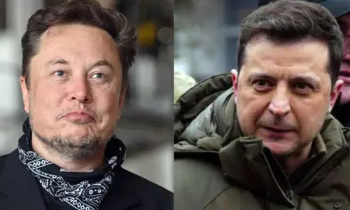 യുക്രൈനിലേക്ക് വരൂ, എന്നിട്ട് സ്വയം കണ്ടുമനസ്സിലാക്കൂ: മസ്കിനെ വിമര്‍ശിച്ച് സെലന്‍സ്കി