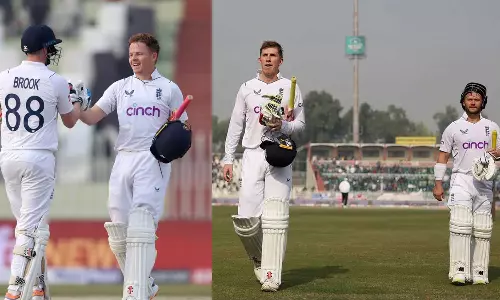 റാവൽപിണ്ടിയിൽ ഇംഗ്ലണ്ടിന്റെ ടി20 ടെസ്റ്റ്, റെക്കോർഡ് മല! ആദ്യദിനം അടിച്ചുകൂട്ടിയത് നാല് സെഞ്ച്വറി, 506 റൺസ്! റാവൽപിണ്ടിയിൽ ഇംഗ്ലണ്ടിന്റെ ടി20 ടെസ്റ്റ്, റെക്കോർഡ് മല! ആദ്യദിനം അടിച്ചുകൂട്ടിയത് നാല് സെഞ്ച്വറി, 506 റൺസ്!