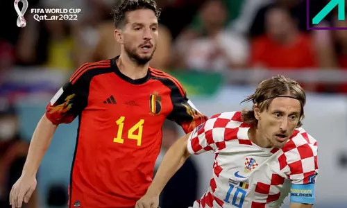 തലതാഴ്ത്തി ബെൽജിയം; ക്രൊയേഷ്യ പ്രീക്വാർട്ടറിൽ തലതാഴ്ത്തി ബെൽജിയം; ക്രൊയേഷ്യ പ്രീക്വാർട്ടറിൽ