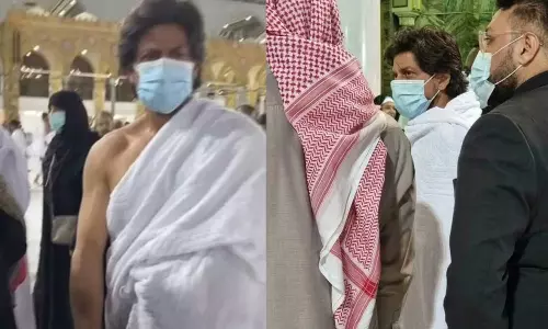 ഉംറ ചെയ്ത് നടൻ ഷാരൂഖ് ഖാൻ