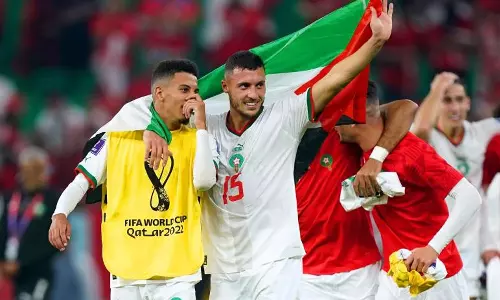 റോക്കിങ് മൊറോക്കോ; ‌‌നോക്കൗട്ടിൽ എത്തുന്ന രണ്ടാം ആഫ്രിക്കൻ രാജ്യം