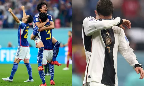 അട്ടിമറികൾ തീരുന്നില്ല; സ്പെയിന് ജപ്പാൻ ജ്വരം; വീണത് ജർമനി