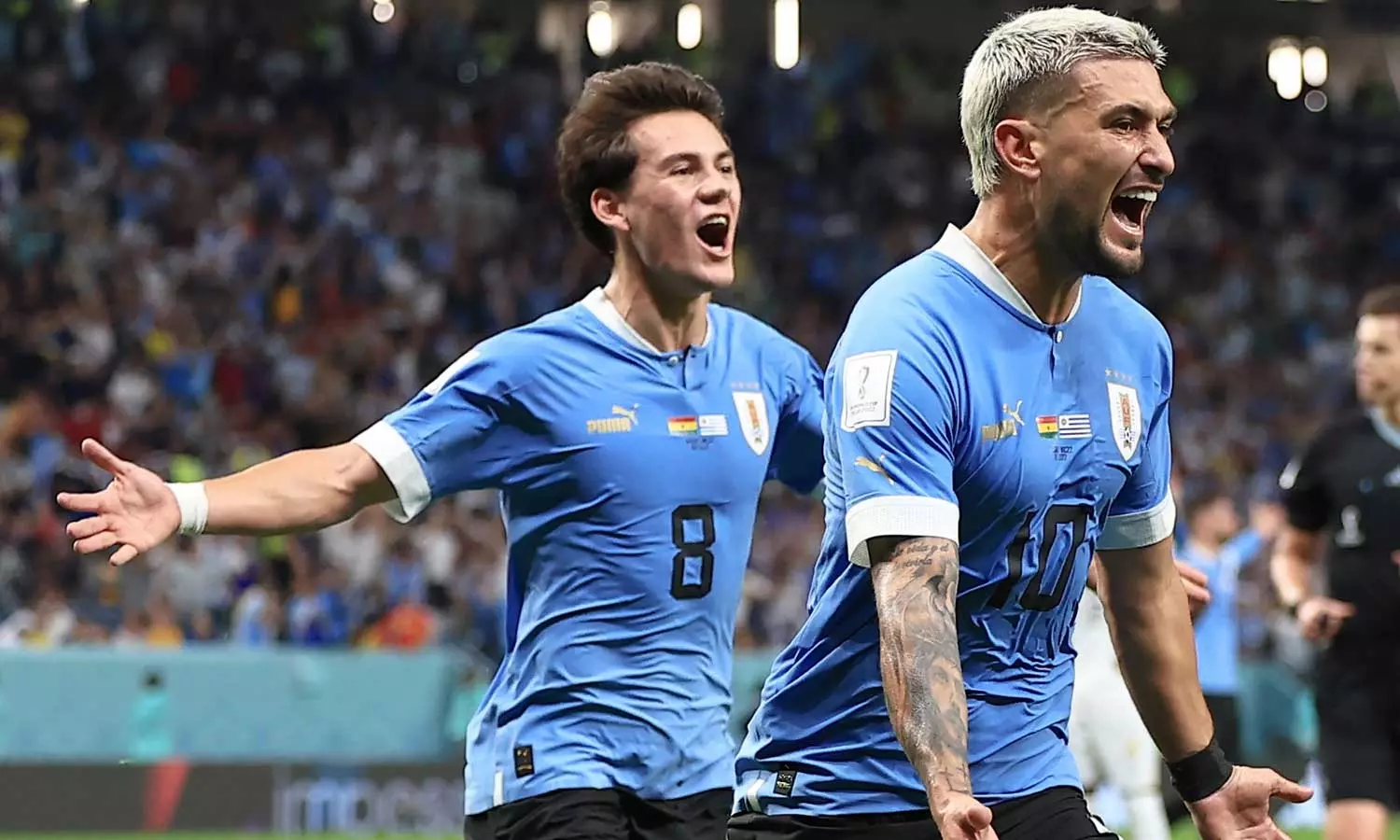 ജയിച്ചിട്ടും കണ്ണീരോടെ മടക്കം... യുറുഗ്വായ് പുറത്ത് ജയിച്ചിട്ടും കണ്ണീരോടെ മടക്കം... യുറുഗ്വായ് പുറത്ത്