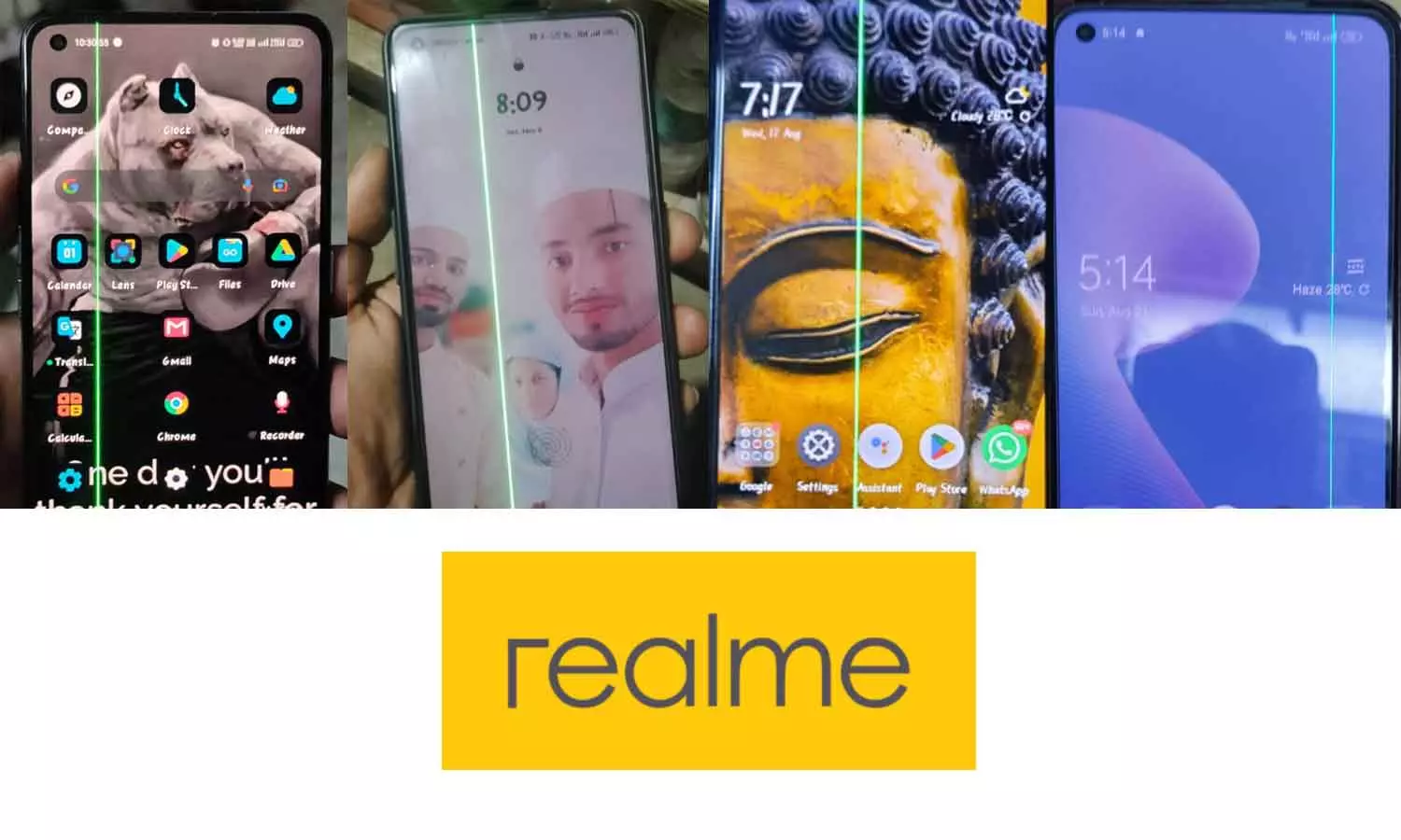 വാറന്റി കഴിഞ്ഞാൽ സ്ക്രീനിൽ പച്ച വര; ആശങ്കയിലായി റിയൽമി ഉപയോക്താക്കൾ വാറന്റി കഴിഞ്ഞാൽ സ്ക്രീനിൽ പച്ച വര; ആശങ്കയിലായി റിയൽമി ഉപയോക്താക്കൾ