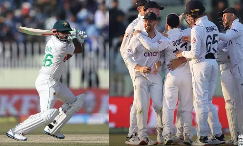 ഇംഗ്ലണ്ടിന് നാലു സെഞ്ച്വറി, പാകിസ്താന് മൂന്നെണ്ണം,  ഫ്‌ളാറ്റ് പിച്ചിൽ ടി20 ടെസ്റ്റ് തുടരുന്നു