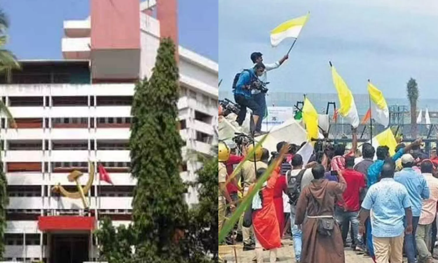 വിഴിഞ്ഞം സമരം ഒത്തുതീർപ്പാക്കാൻ സിപിഎം: ആർച്ച് ബിഷപ്പുമായി ചർച്ച നടത്തി ആനാവൂർ