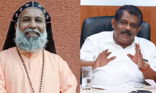 ബസേലിയോസ് ക്ലീമിസ് ബാവയുമായി ചർച്ച നടത്തി ആന്റണി രാജു