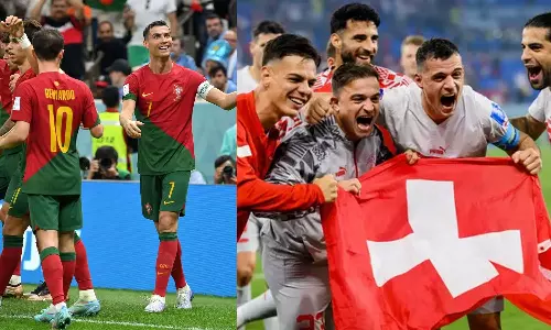 പറങ്കികൾക്ക് സ്വിസ് പട; പ്രീക്വാർട്ടറിലൊരുങ്ങുന്നത് വമ്പൻ മത്സരം