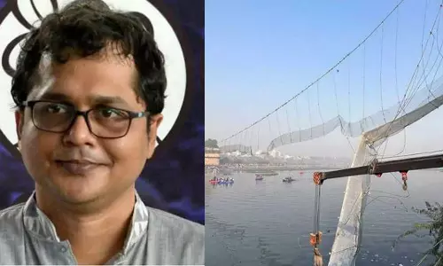 മോർബി പാലം തകര്‍ച്ചയെ കുറിച്ച് ട്വീറ്റ് ; തൃണമൂൽ കോൺഗ്രസ് ദേശീയ വക്താവിനെ ഗുജറാത്ത് പൊലീസ് അറസ്റ്റ് ചെയ്‌തെന്ന് ആരോപണം