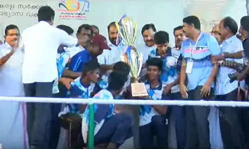 കായികമേളയിൽ കിരീടം നിലനിർത്തി പാലക്കാട്; മലപ്പുറം രണ്ടാമത്