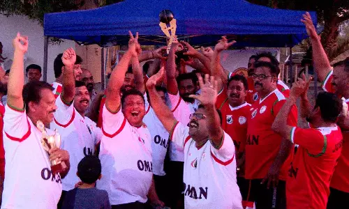 മസ്‌കത്തില്‍ നാടന്‍ പന്തുകളി ടൂര്‍ണമെന്റ് സംഘടിപ്പിച്ചു