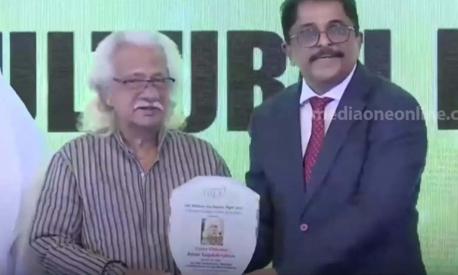 അടൂർ ഗോപാലകൃഷ്ണന് ഗാലാ ഇന്റർനാഷണൽ ക്രീയേറ്റീവ് ഐക്കൺ അവാർഡ്